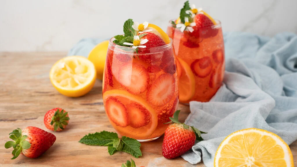 Sunny Sips: Strawberry Lemon Iced Tea for the Perfect Summer Day