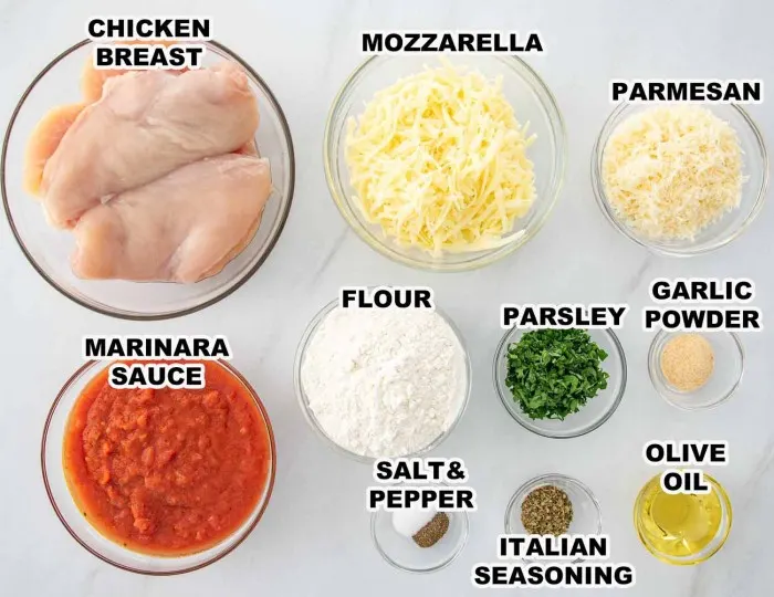Chicken Parmesan Ingrediants