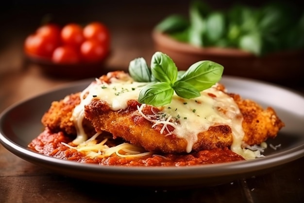 Healthy Chicken Parmesan Dinner Recipe