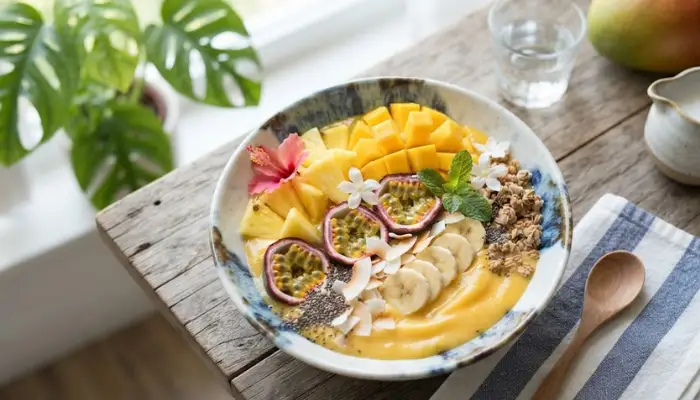 Tropical Smoothie Bowl Recipe